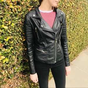 BlankNYC Black Leather Jacket